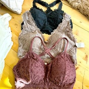 *NEW* Maurice’s Lace Padded Bralette Set- Large/0X